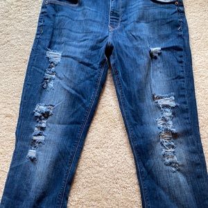 Express denim legging 14r